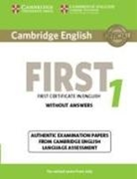 Bild von Cambridge English First 1. Student's Book without Answers
