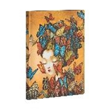 Bild von Paperblanks: Softcover Flexis Esprit de Lacombe Madame Butterfly Midi Liniert