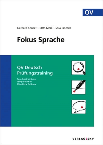 Bild von Konzett, Gerhard: Fokus Sprache - QV Deutsch Prüfungstraining, Bundle