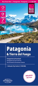 Bild von Reise Know-How Landkarte Patagonien, Feuerland / Patagonia, Tierra del Fuego (1:1.400.000). 1:1'400'000