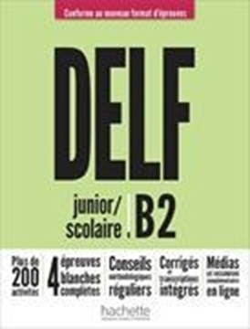 Bild von Delf scolaire et junior B2 + audio en téléchargement - Mous, N. - Hachette Flet