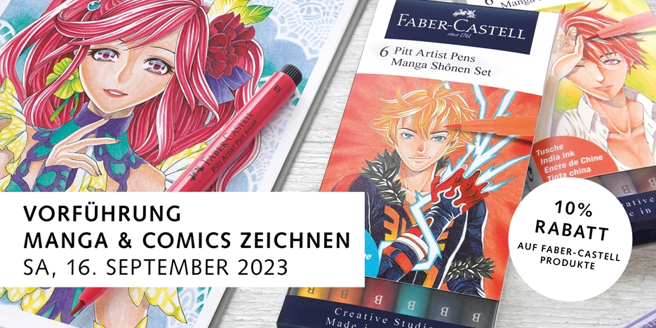 Vorführung Manga & Comics Zeichnen, 16. September 2023