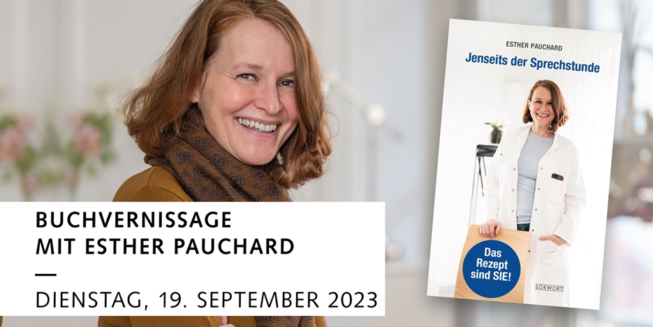 Buchvernissage mit Esther Pauchard, 19. September 2023